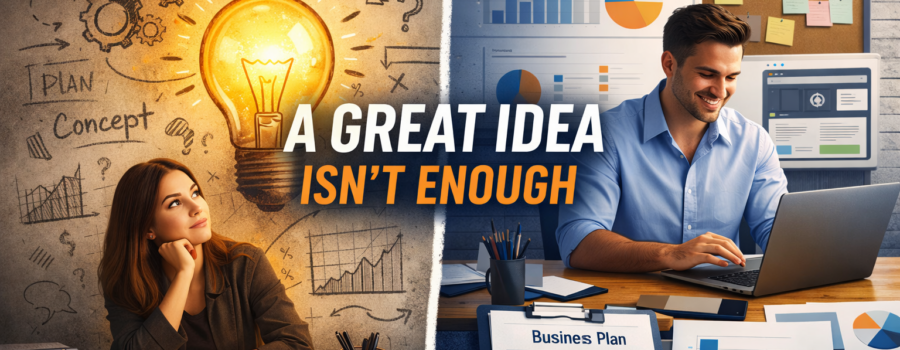 Just Because You Have a Business Idea Doesn’t Mean You Have a Business