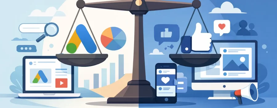 Google Ads vs Facebook Ads: Which Fits?