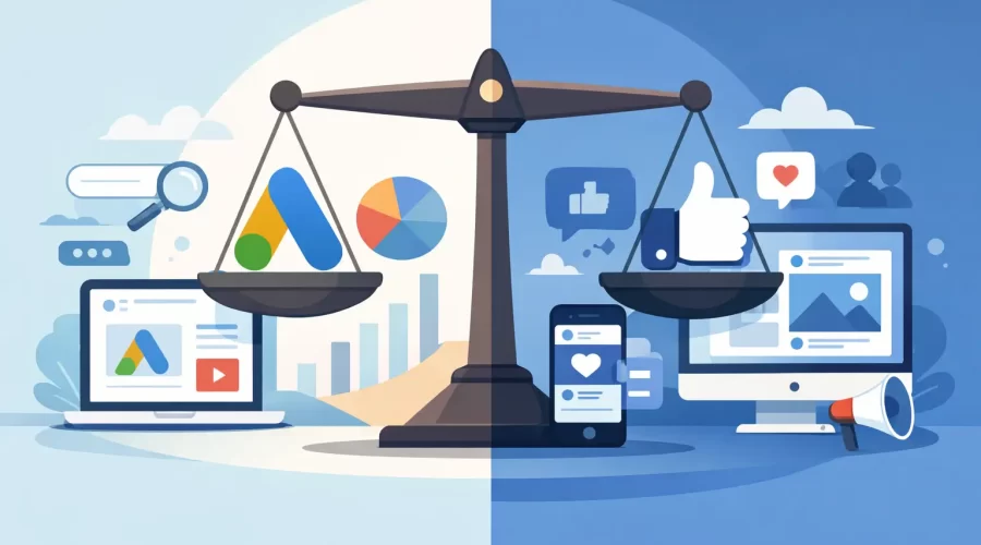 Google Ads vs Facebook Ads: Which Fits?