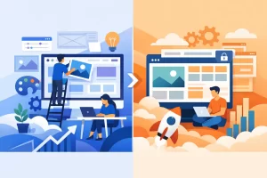 Custom Website vs Template Website for Growth