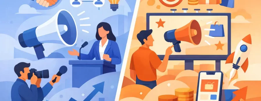 Public Relations vs Advertising: What Drives Growth?