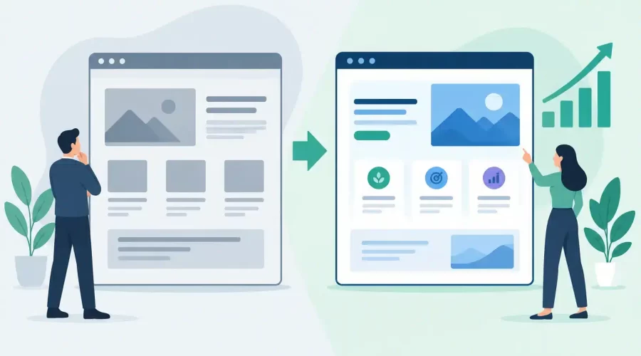 Website Redesign Versus Refresh for Growth